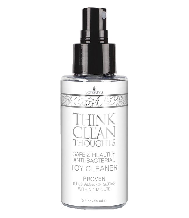 SENSUVA THINK CLEAN THOUGHTS ANTI BACTERIAL TOY CLEANER 59ML