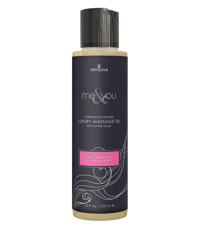 SENSUVA ME AND YOU MASSAGE OIL SENSUAL BLISS 125ML