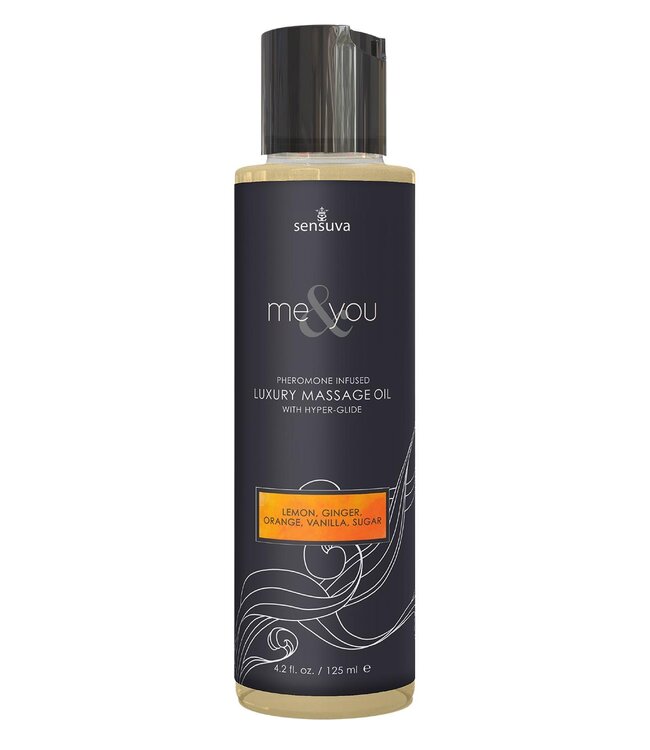SENSUVA ME AND YOU MASSAGE OIL LUST IN PARADISE 125ML