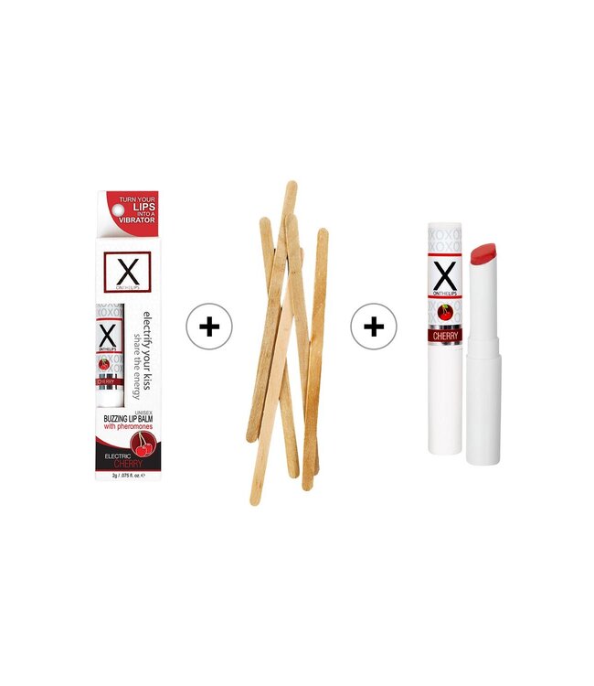 SENSUVA X ON THE LIPS ELECTRIC CHERRY 12 PIECE REFILL PACK