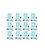 Sensuva SENSUVA NIP ZIP ICE CUBE NIPPLE BALM STRAWBERRY MINT 12PC CARDED BOX DISPLAY