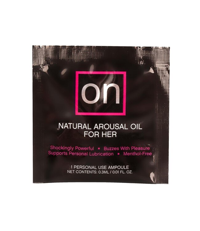 SENSUVA ON ORIGINAL AROUSAL OIL AMPOULE PACKET