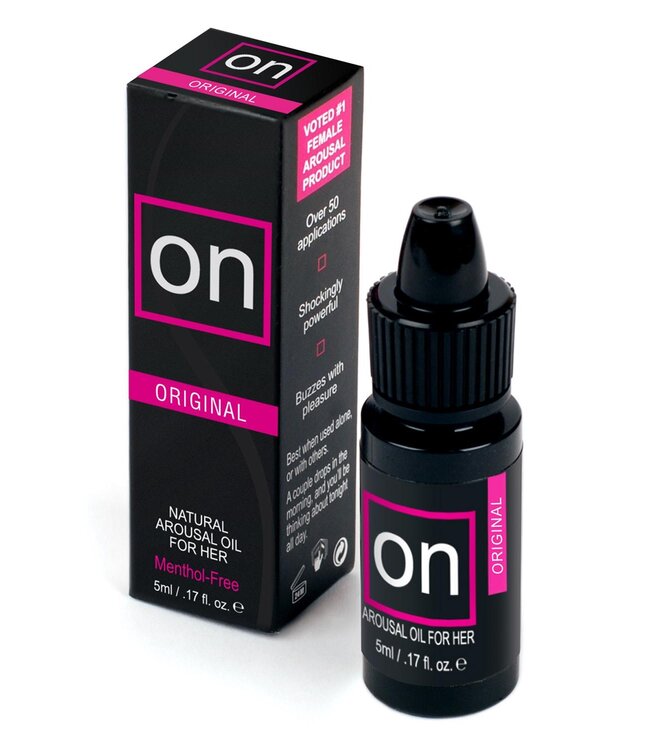 SENSUVA ON ORIGINAL AROUSAL OIL 5ML SMALL BOX 12 PIECE TESTER DISPLAY