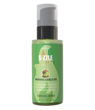 Sensuva SENSUVA SIZZLE LIPS WARMING GEL CARAMEL APPLE 59ML