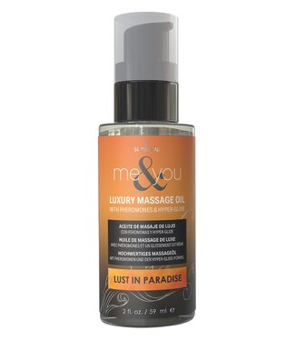 Sensuva SENSUVA ME AND YOU MASSAGE OIL LUST IN PARADISE  59ML