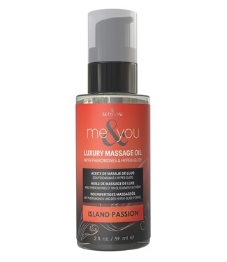 Sensuva SENSUVA ME AND YOU MASSAGE OIL ISLAND PASSION 59ML
