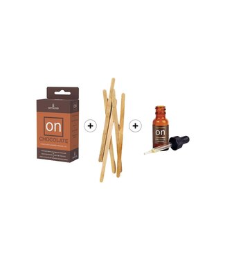 Sensuva SENSUVA ON CHOCOLATE AROUSAL OIL 5ML 12 PIECE AND TESTER STICKS
