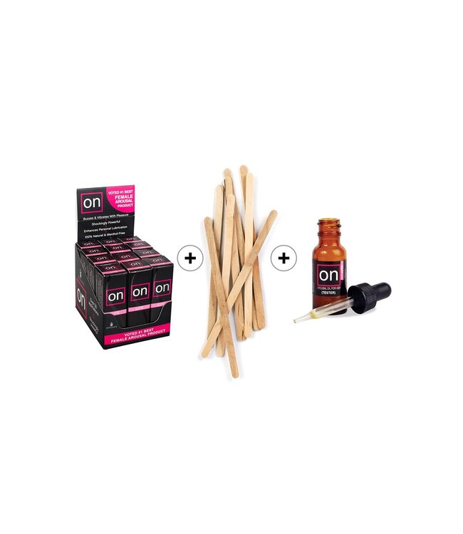 SENSUVA ON AROUSAL OIL  ASSORTED 12 PIECE AND TESTER STICKS