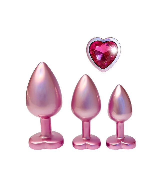 GLEAMING LOVE PEARL PINK PLUG SET