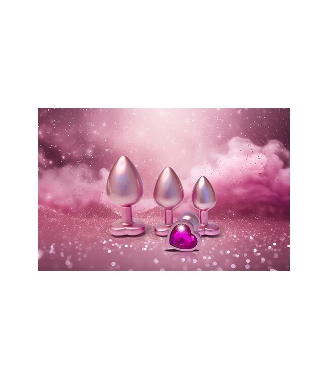 GLEAMING LOVE PEARL PINK PLUG SET