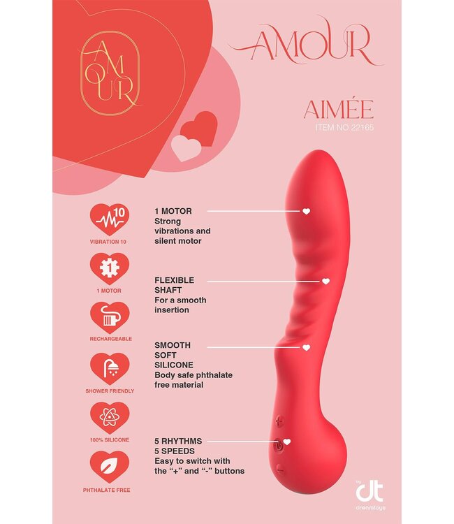 AMOUR FLEXIBLE G-SPOT VIBE AIMEE