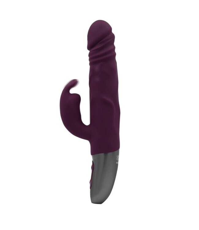 NMC SILICONE RECHARGEABLE VIBRATOR RUBINE RED