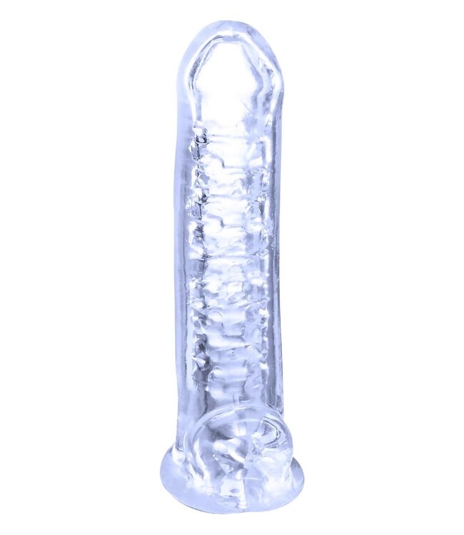 NMC 5.5 INCH TPE TRANSPARENT PENIS ENHANCER