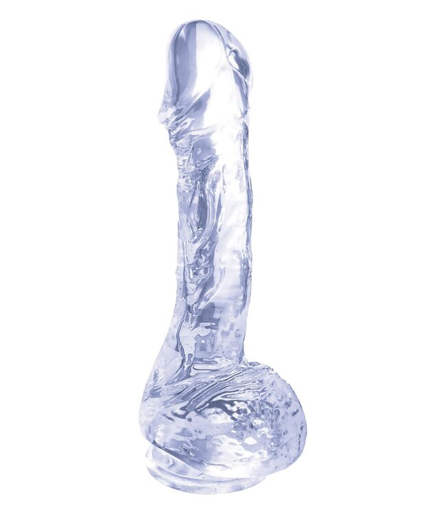 NMC 7 INCH REALISTIC DILDO WITH SUCTION CUP CLEAR