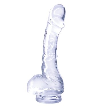 NMC NMC 4 INCH REALISTIC MINI  DILDO WITH SUCTION CUP CLEAR