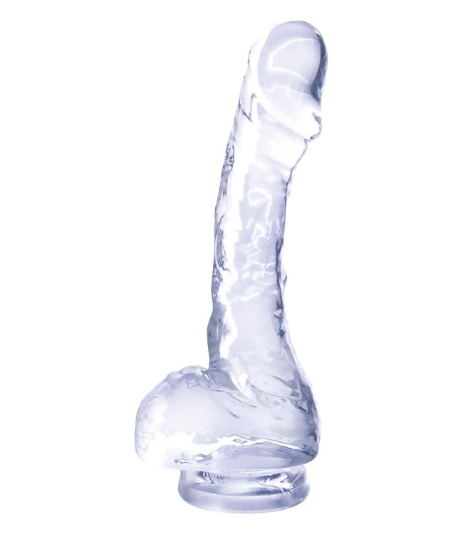 NMC 4 INCH REALISTIC MINI  DILDO WITH SUCTION CUP CLEAR