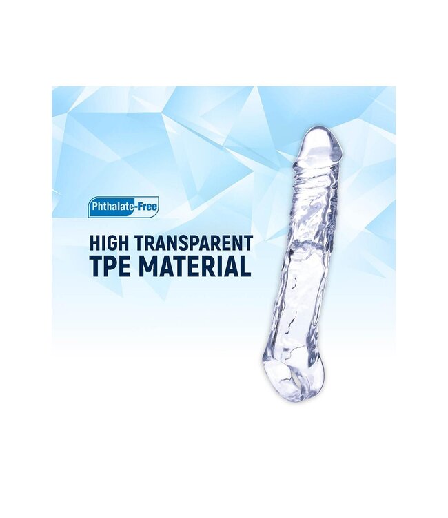 NMC 7.5 INCH PENIS EXTENDER WITH BALL STRAP CLEAR