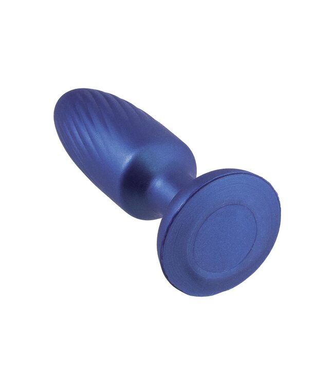 NMC 3.5 INCHSILICONE ANAL PLUG METALLIC BLUE