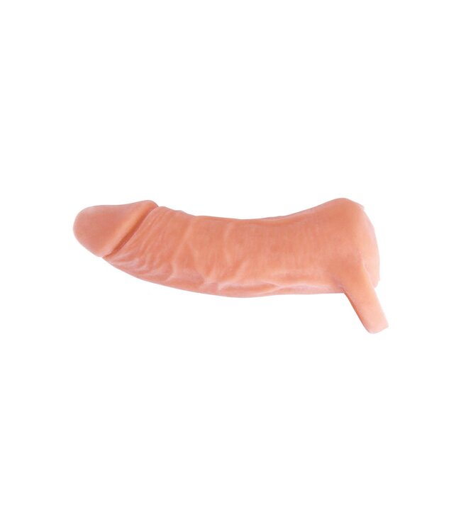 NMC TWO IN ONE 7 INCH PENIS EXTENDER AND MASTURBATOR FLESH