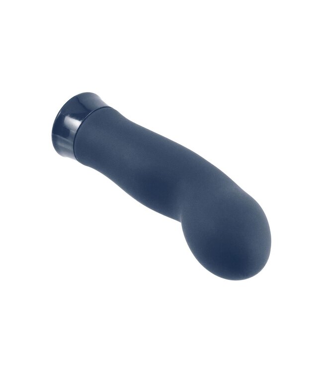 NMC 5 INCH RECHARGEABLE SILICONE 10 FUNCTIONS SPEED VIBRATOR BLUE