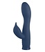 NMC NMC 6.5 INCH RECHARGEABLE SILICONE 10 FUNCTIONS SPEED VIBRATOR BLUE
