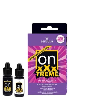 Sensuva SENSUVA - On xXxTreme Arousal Oil Medium Box 5 ml