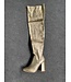 Stringpoint Overknees Reptile Boots - Gold