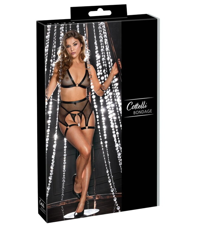 Fishnet Bondage Lingerie Set