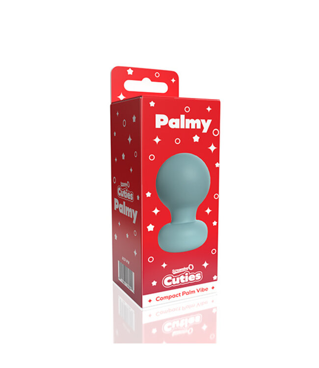 Screaming O - Cuties Palmy Palm Massager Blue