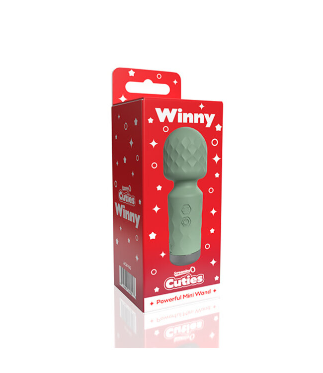 Screaming O - Cuties Winny Vibrating Mini Wand Green