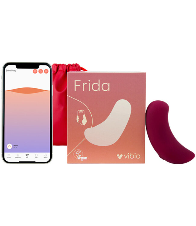 Vibio - Frida Lay-On Vibrator Wijnrood