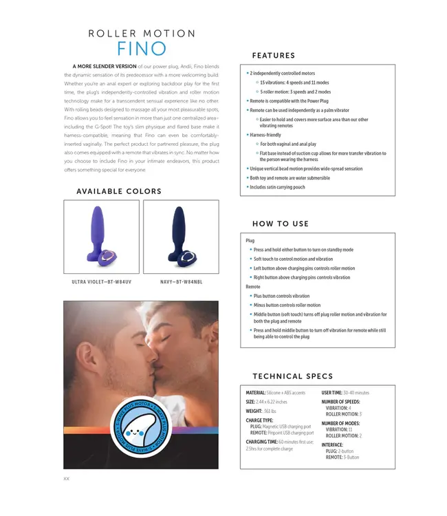 Fino Roller Motion Plug