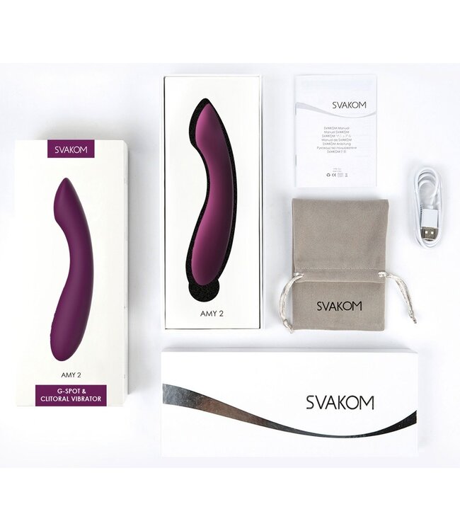 Svakom - AMY 2 G-Spot & Clitoral Vibrator