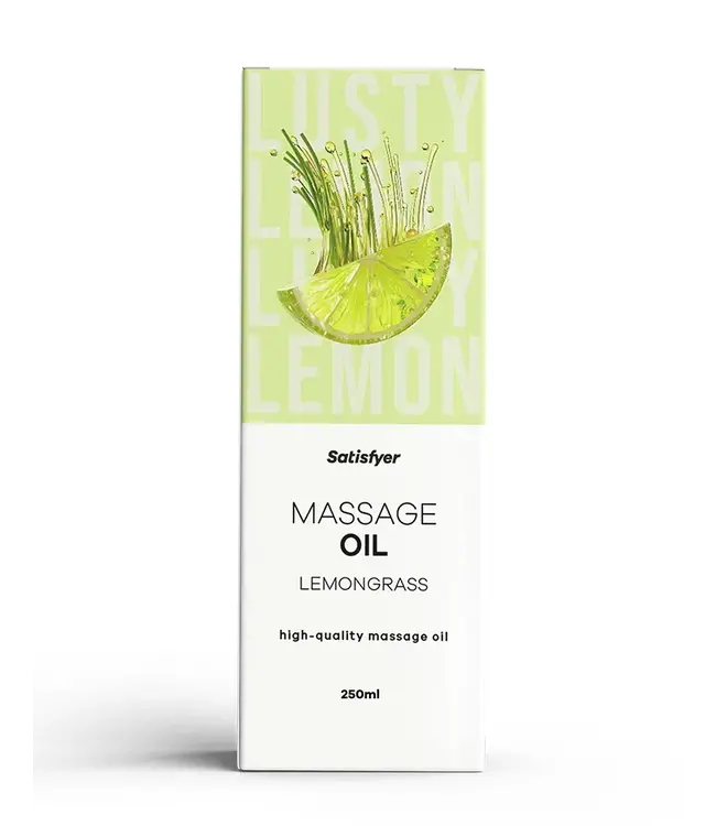 Satisfyer Massage oil - Lemongrass