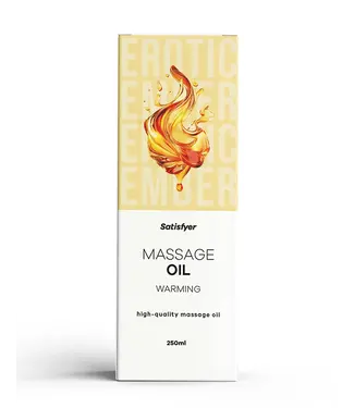Satisfyer Massage oil - Warming