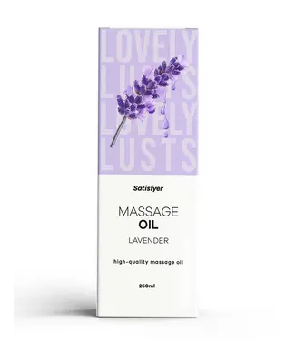 Satisfyer Massage oil - Lavender