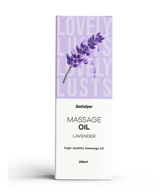 Satisfyer Massage oil - Lavender