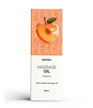 Satisfyer Massage oil - Peach