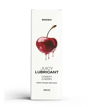 Satisfyer Juicy Water-based Lubricant - Cheeky Cherry