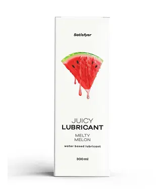 Satisfyer Juicy Water-based Lubricant - Melty Melon