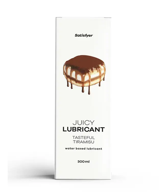 Juicy Water-based Lubricant - Tasteful Tiramisu