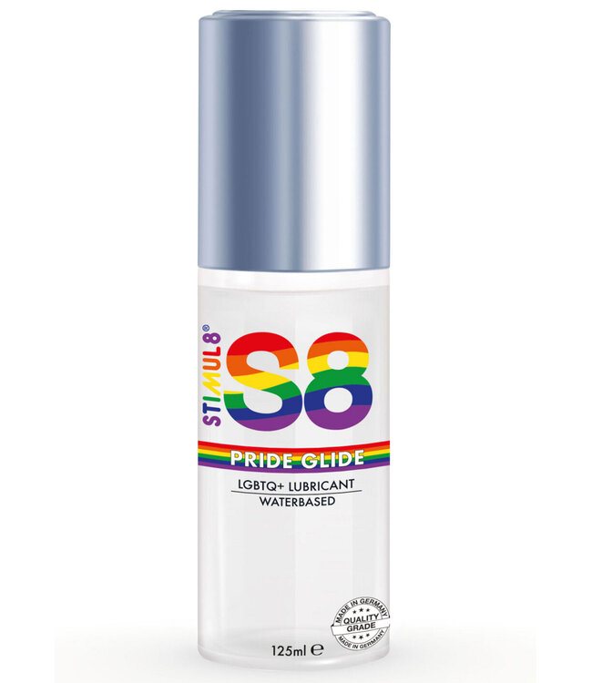 S8 Waterbased Pride Glide Lube 125ml