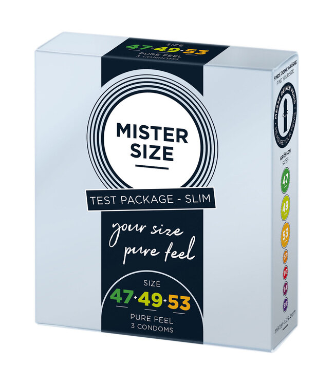 Mister Size 47-49-53mm 3-pack
