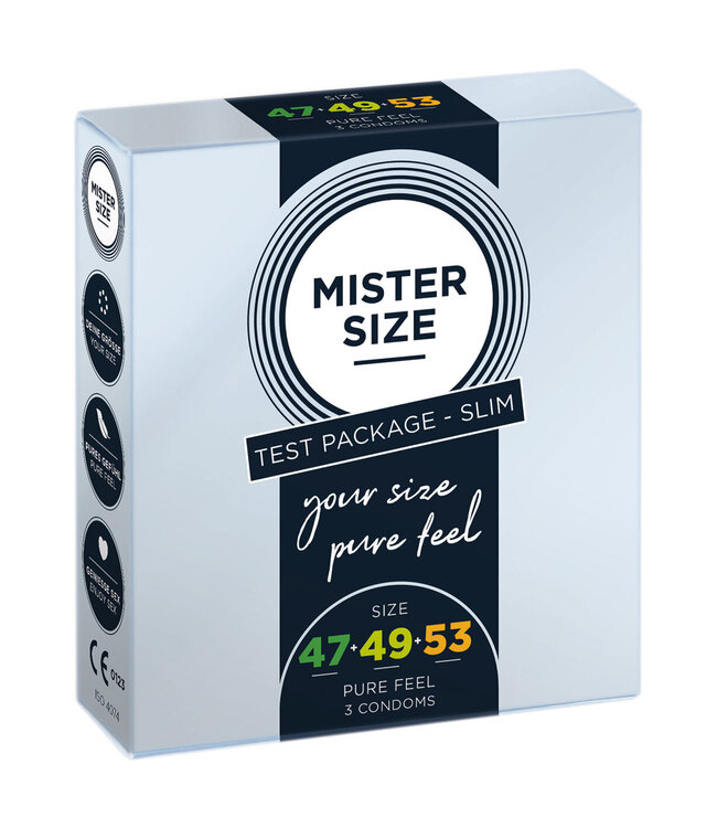 Mister Size 47-49-53mm 3-pack
