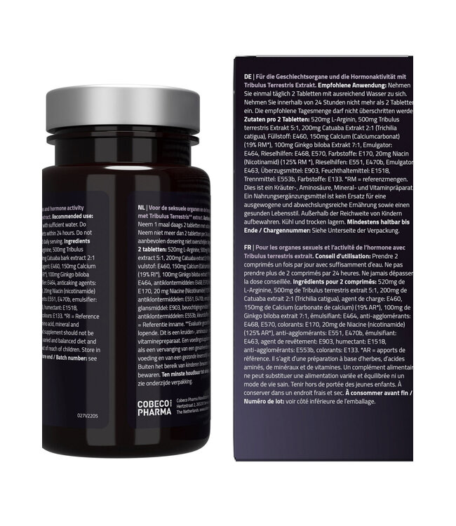 Cobeco CoolMann Male Potency Tab 60 tabs