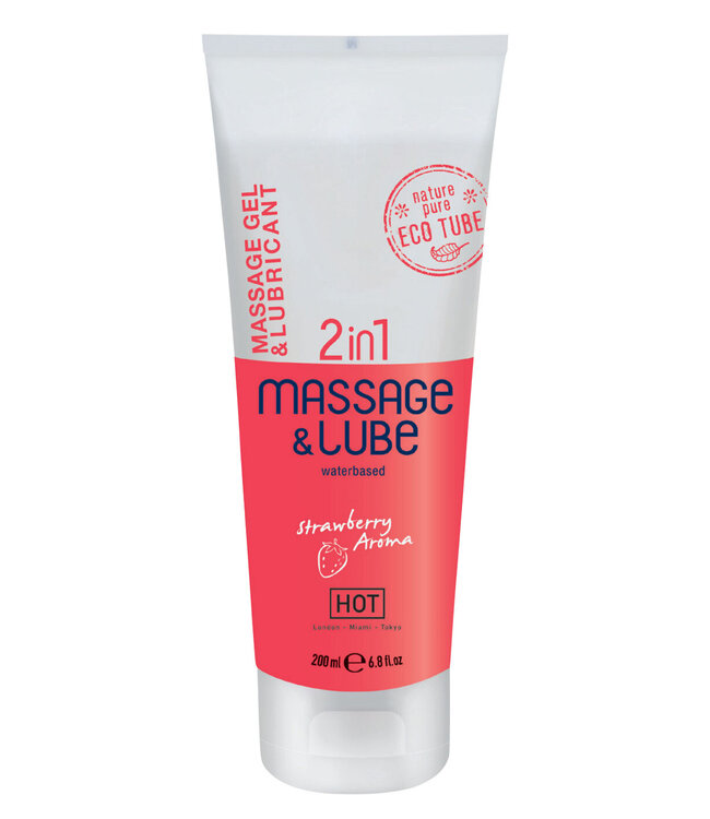 HOT Massage & Glide Gel 2in1