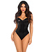 Leg Avenue Sequin Boned Crotch Bodysuit