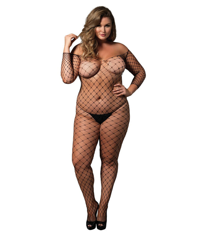 Leg Avenue Off The Shoulder Bodystocking