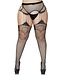 Leg Avenue Net garterbelt stockings +