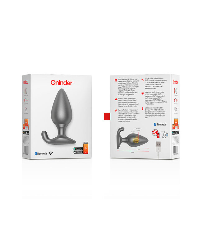 Oninder Rio Vibrating Anal Plug + App